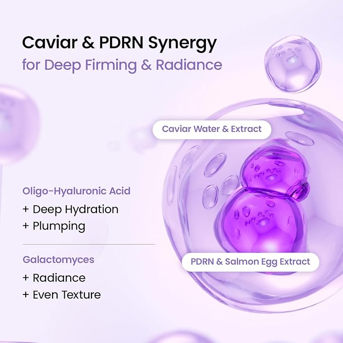 BIODANCE Rejuvenating Caviar PDRN Real Deep Mask, Overnight Hydrogel Face Mask, Skin Firming, Radiance, Enhancing Skin Recovery, Korean Skin Care | 1.19oz(34g) x 4ea