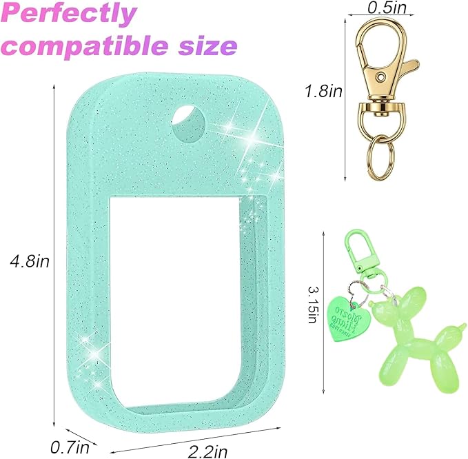 Silicone Case Compatible with Touchland Hand Sanitizer Spray, Protective Case for Power Mist and Glow Mist 1 fl oz