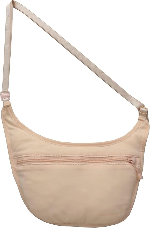 Pacsafe Coversafe S80 Anti-Theft Secret Body Pouch, Orchid Pink