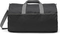 Amazon Essentials Lightweight 20-inch Duffel Bag for Travel with 30 lb Weight Capacity, Zippered Pockets, Collapsible Design, Black