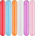6 Pack Travel Toothbrush Case, Breathable Portable Toothbrush Holder, Plastic Toothbrush Cover Container for Couples Valentine Gifts, Traveling, Bathroom, School, Home, Business, Camping