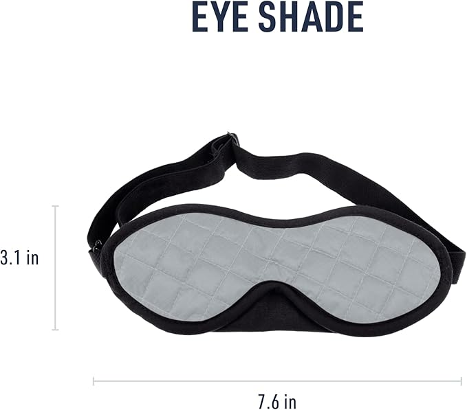 Sea to Summit TravellingLight Eye Shade Travel Sleep Mask, Highrise Grey