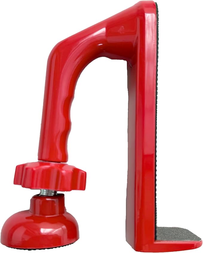Portable Door Lock for Travel,Door Stopper Security for Hotels/Apartments - Reinforced Locking Device for Extra Safety for Women, Solo Travelers & Kids. (red)