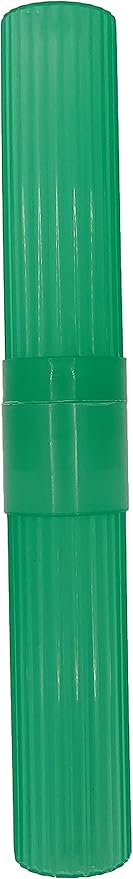 American Comb Toothbrush Holder (Green) - Made in USA, with Ventilation Holes, for Toothbrush Covers, Toothbrush Holder, Toothbrush Soft, Durable Design, Hygienic Bathroom Accessory