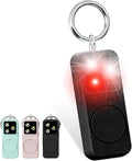 Rechargeable Personal Safety Alarm for Women, 150dB Emergency Siren with Strobe Light, Keychain Safety Alarm with Pull Pin, Compact Self Defense Alarm for Walking, Travel, College and Everyday Carry