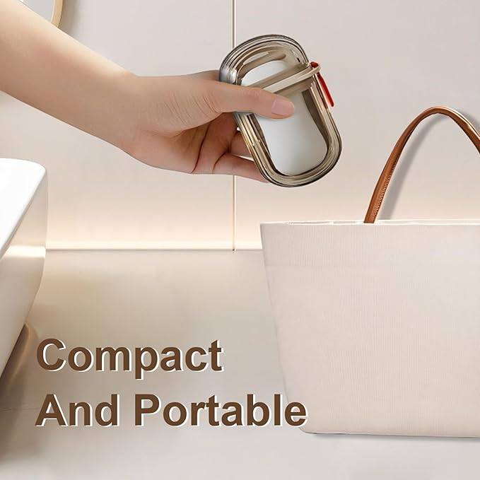 Travel Soap Case Portable Set of 2 - Leak-Proof and Waterproof Small Soap Containers with Lid for Bathroom, Shower, Gym, or Travel - Efficient Drainage Design Keeps Soap Dry and Secure
