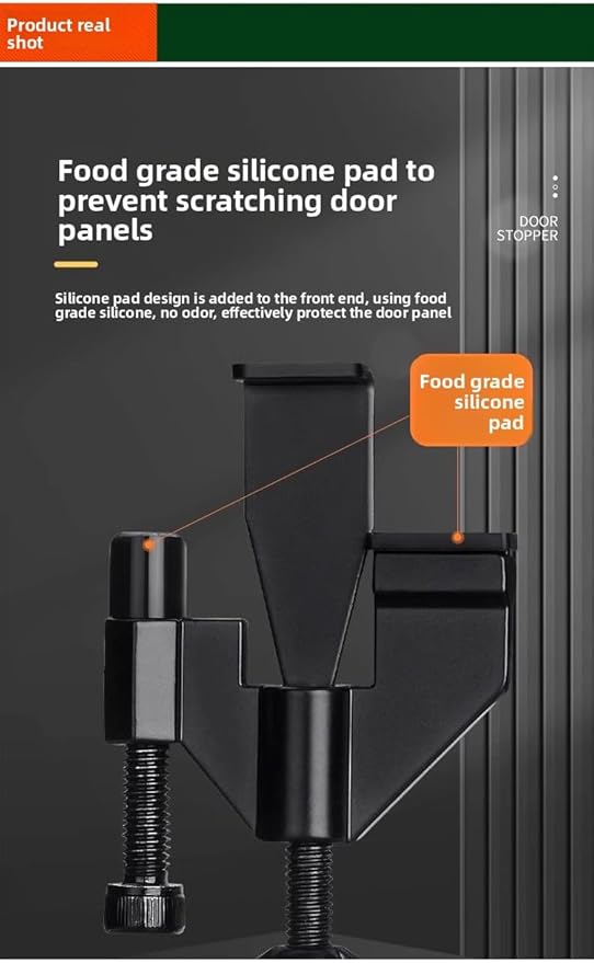Portable Door Lock for Travel & Home - Stainless Steel Security Device, No Drill Installation, Fits Most Doors - Prevent Unauthorized Entry in Hotels, Apartments, Airbnb