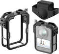 NEEWER Osmo 360 Cage Stabilizer Rig Video for Action Camera Aluminum Alloy with Protective Cover, Compatible with DJI Osmo 360 Combo Accessories and Quick Release Magnetic Ecosystem, AC048