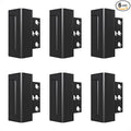 Greatalent 6Pack Home Security Door Reinforcement Lock Childproof, Door Locks for Kids Safety, Door Lock Latch Stopper for Front Door Inside Top of Door, Aluminum Construction Finish