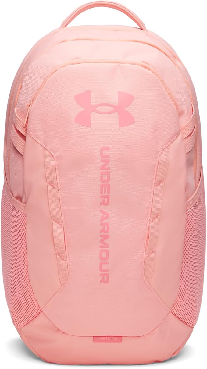 Under Armour Unisex Hustle 6.0 Backpack, (603) Posh Pink/Posh Pink, One Size Fits Most