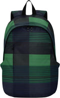 Anti Theft Backpack Laptop Bag Laptop Bag 15.6 Inch for Women & Men Outing Work Family TravelBuffalo Plaid Check Navy Blue Green