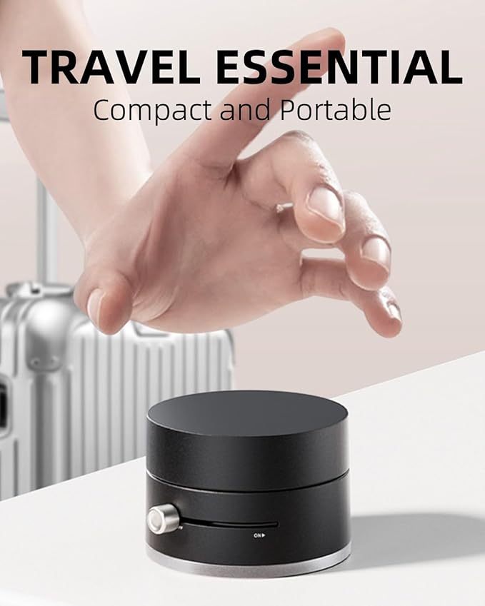 Quyee Upgraded for Magsafe Suction Cup Phone Mount/Shower Phone Holder Airplane Travel Vacation Essentials Magnetic Mirror Phone Mount for Women Men Gifts Tiktok Content Creator Must Have Accessories