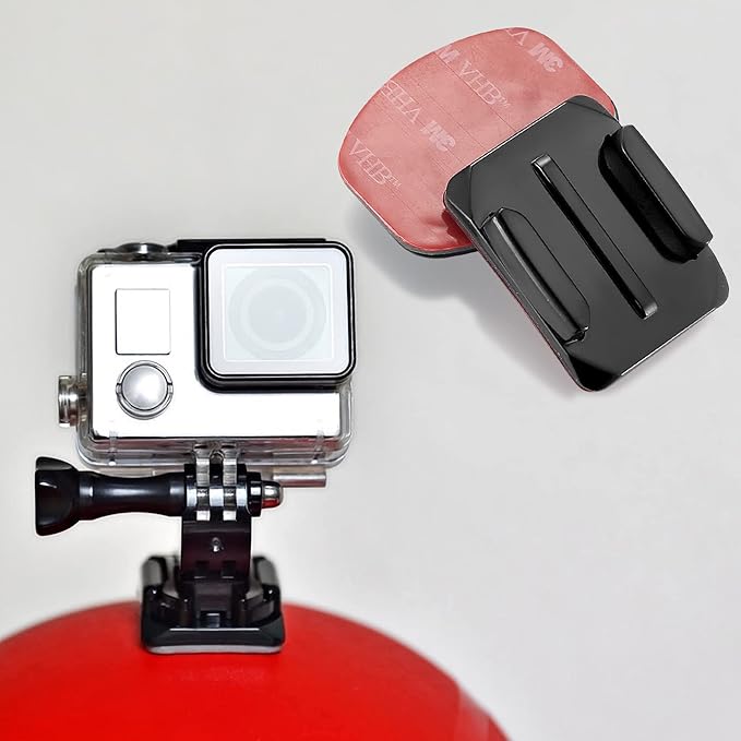 18 Set Helmet Adhesive Sticky Mount, Compatible with GoPro Hero 10/9/8/7, Fusion, 6/5/4, Session, Action Camera