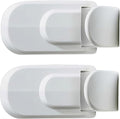 Childproof Door Locks, Child Proof Door Lock, Snap-On Door Knob Safety Lock & Door Handle Child Lock, The Childproof Lock Toddlers Can't Reach, and Renters Can Actually Use (2PC)