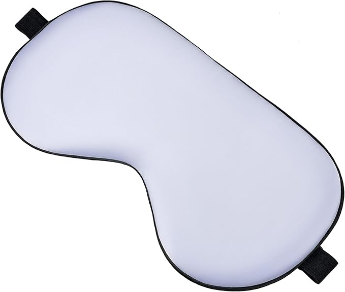 Sleep Mask for Side Sleeper Women Men, Eye Mask for Sleeping Light Blocking, 3D Contoured Cup Sleeping Mask, Soft Breathable Sleep Eye Mask with Adjustable Elastic Strap for Travel (Purple)