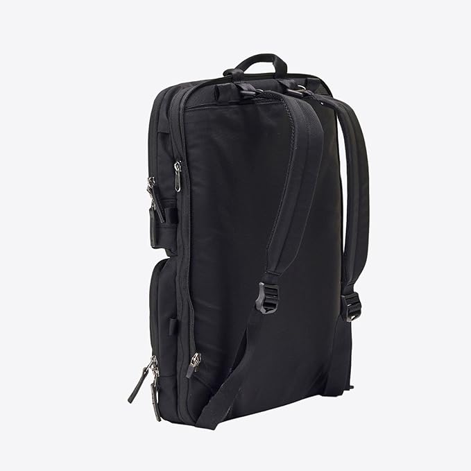 Trilogy Expandable Tote Pack (Black) Fits under-seat on most airplanes.