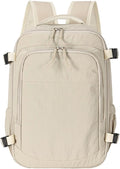 Travel Backpack For Women Men,Airline Approved Carry on Backpack,Casual Daypack for Business Travel Essentials (White)