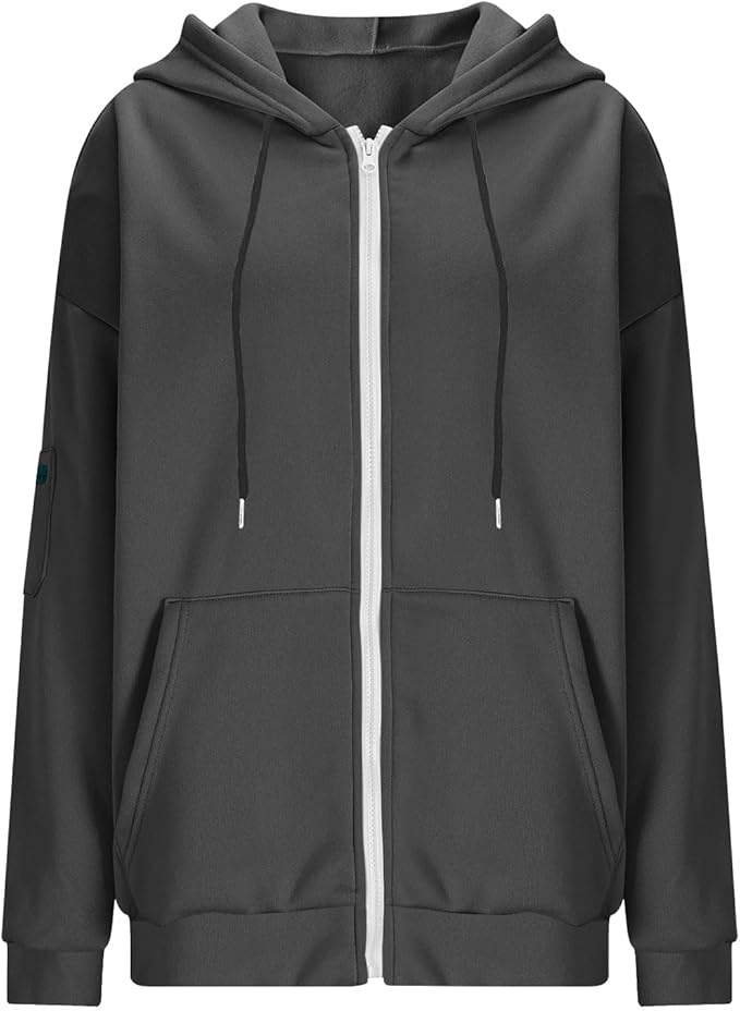 Zip Up Hoodie with Eye Mask Built In, Comfort Airplane Wearable Blanket Sweatshirt Men Women Sleep Clothes