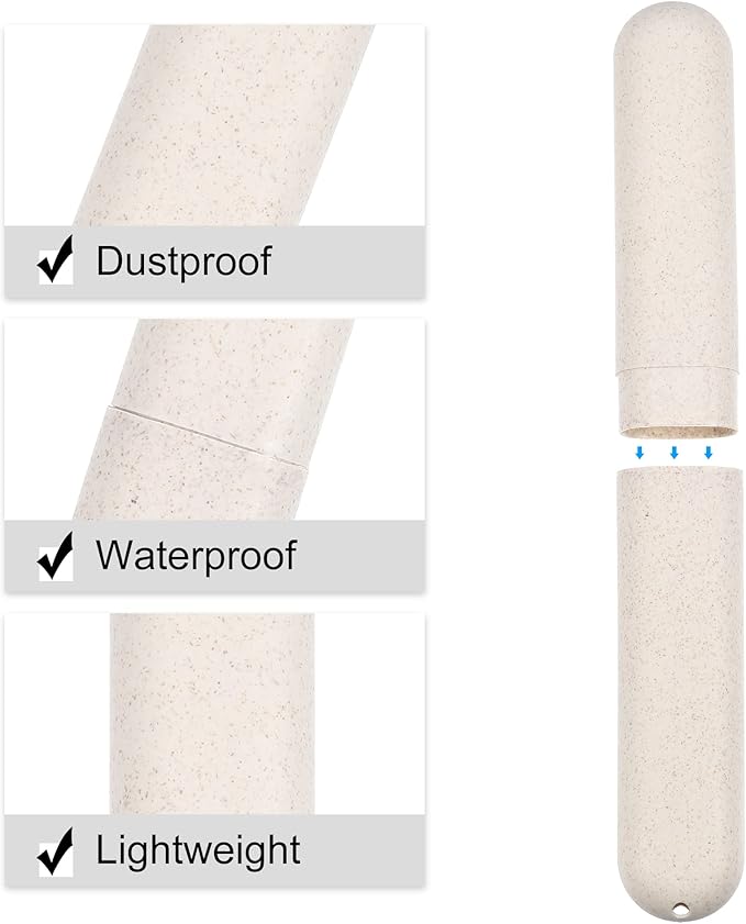 Toothbrush Case Beige