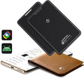 2 Pack Wallet Tracker Card for Android Bluetooth Tracker Work with Google Find Hub(Android Only), IP68 Waterproof, Item Finder for Bags, Keys, Passport
