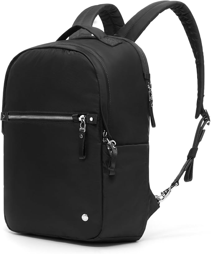 Pacsafe W 10L Anti Theft Backpack, Black