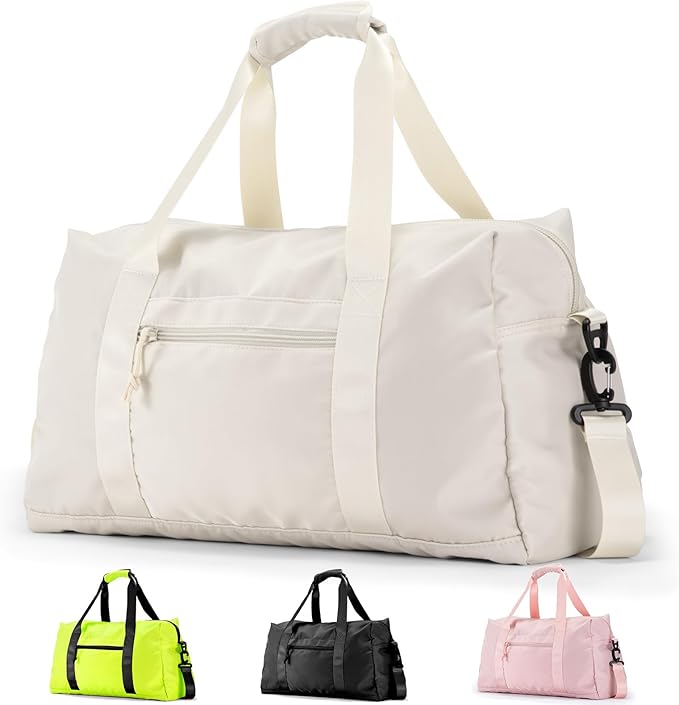 Travel Duffle Bag,Sport Gym Bag for Men And Women with Wet Pocket,Weekender Bag Carry On Tote Bags for Airplane