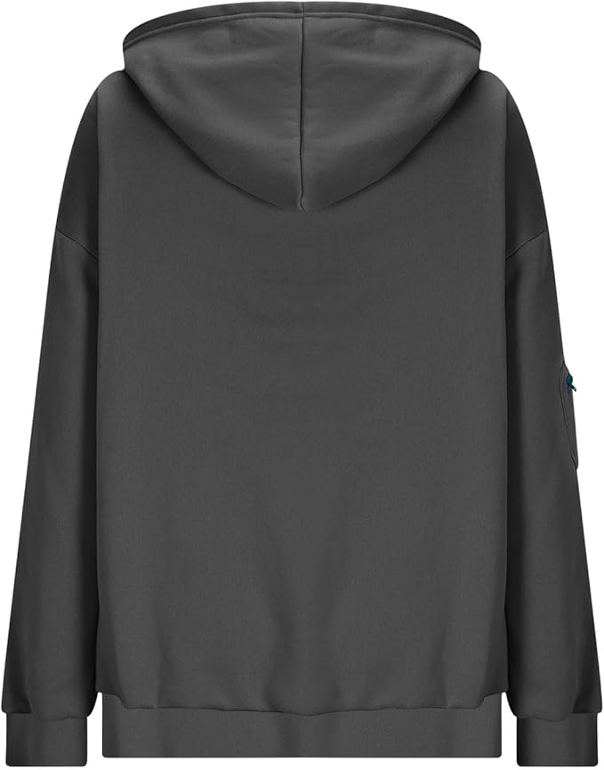Zip Up Hoodie with Eye Mask Built In, Comfort Airplane Wearable Blanket Sweatshirt Men Women Sleep Clothes