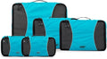GOX Ultra Light 5 piece Packing Cubes Travel Luggage Organizer 1 Large 2 Medium 2 Small