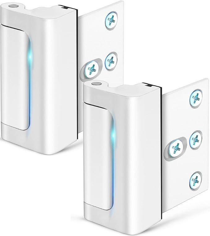 Home Security Door Lock Door Reinforcement Lock Door Locks for Kids Safety Flip Door Lock Latch Childproof Night Lock Door Security Front Door Child Safety Lock High Security Locks for Doors Inside
