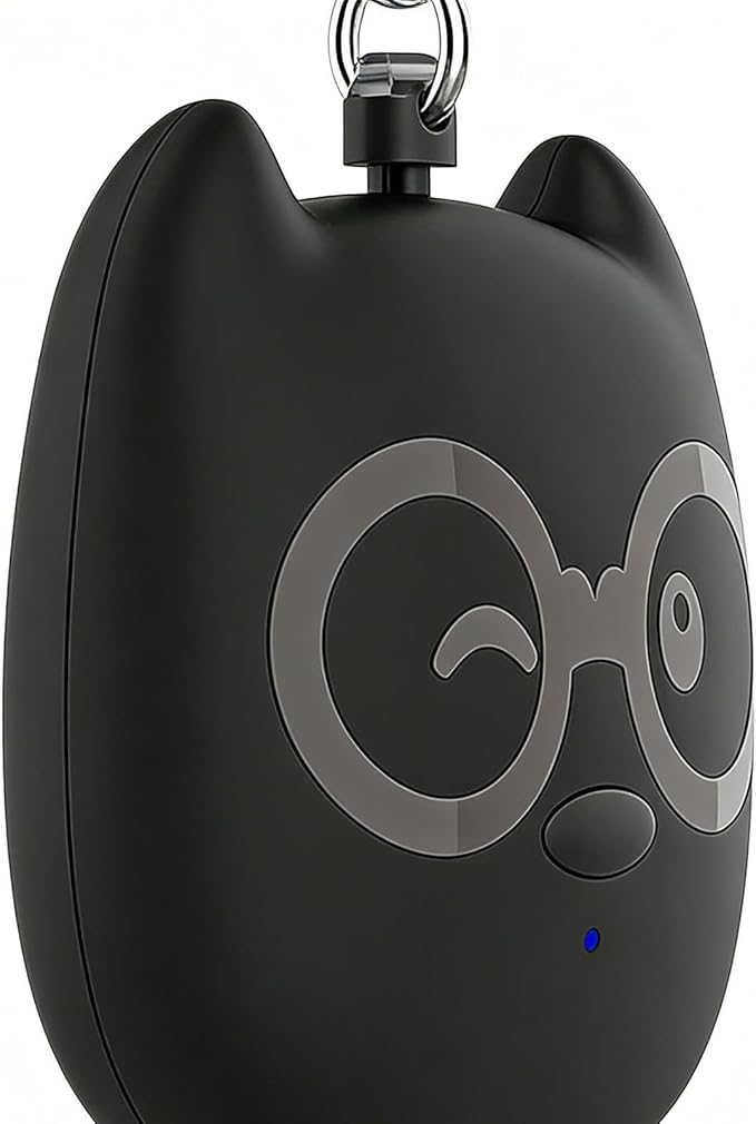 Genérico Safe Personal Alarm | 130 dB with Rechargeable Light - Personal Defense Item for Women, Men Women Older Travel Camping Hiking Climbing Outdoor