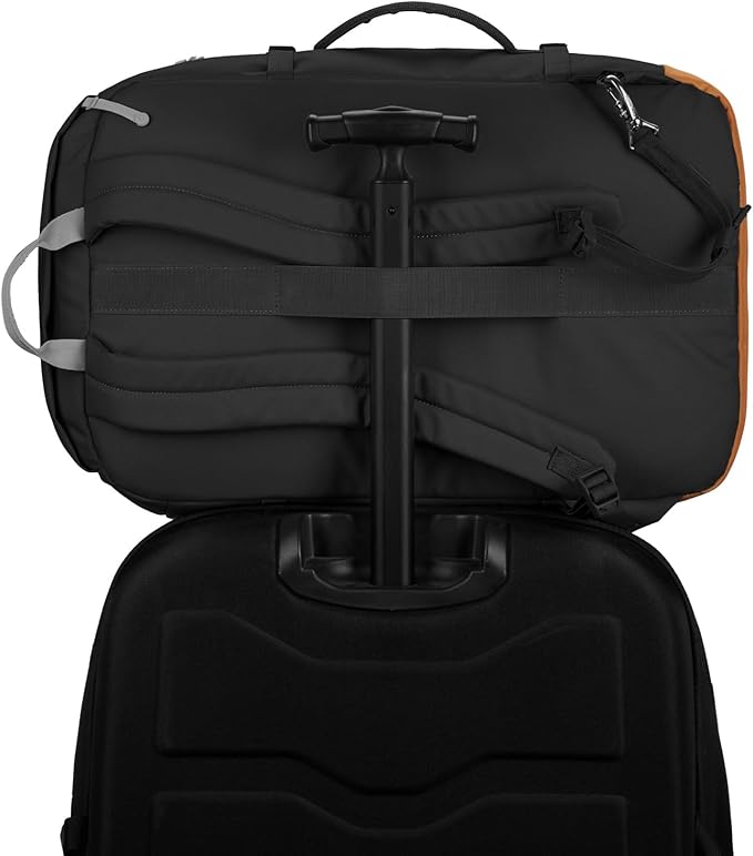Pacsafe GO Anti Theft 44L Carry-on Backpack, Jet Black
