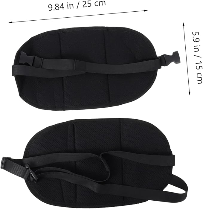 Airplane Footrest Hammock Adjustable Portable Foot Sling for Travel Oxford Cloth for Flights Relax Your Feet at Black