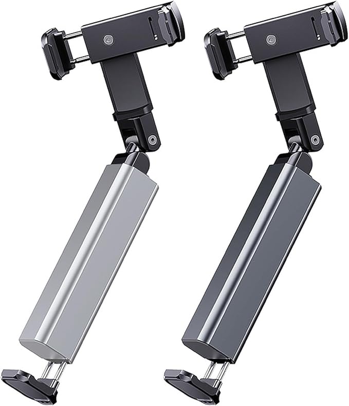 Airplanes Travels Phone Holder Stand Mount Desk 360 Rotation Foldable Travels Desk Car Seats Flying Stand Airplanes Phone Mount