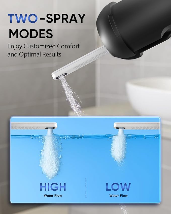 Portable Bidet for Travel - Electric Travel Bidet with 180° Adjustable Nozzle, 2 Spray Modes & IPX7 Waterproof | Rechargeable Personal Hygiene Solution for On-The-Go Adults