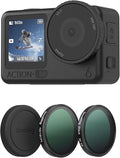 SmallRig Filter Kit for DJI Osmo Action 6, ND16/CPL & 1/4 Black Mist Filter Kit with Silicone Cover, Snap-On Mount, No Need to Remove Lens, Action Camera Accessories for Video Photography-5896