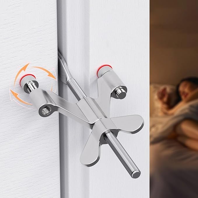 Hotel Door Locks for Travelers Security,Door Locks for Kids Portable Door Lock