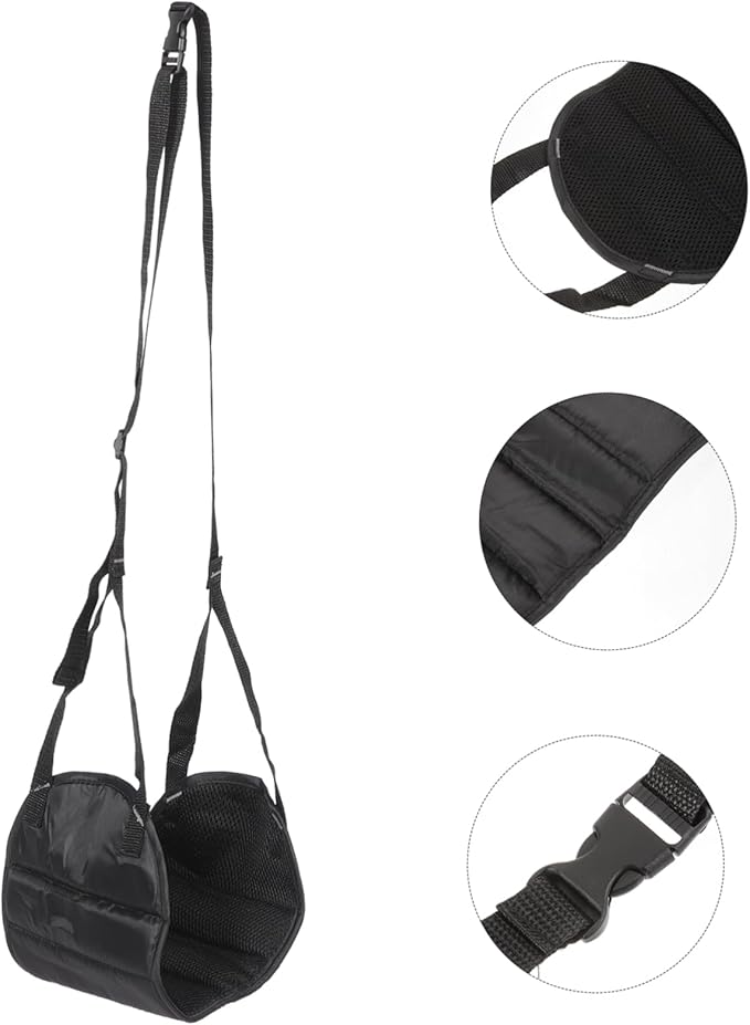 Flight Leg Rest Airplane Foot Hammock Oxford Comfortable Travel Essential
