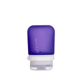 humangear GoToob+ (Small) | Refillable Silicone Travel Bottle | Locking Lid | Food-Safe Material | Purple, Small (1.7 fl.oz; 53ml)