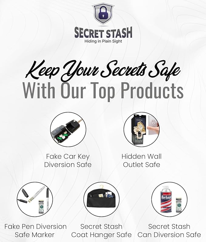 Security Money Belt with Hidden Money Pocket - Nylon Tactical Belt for Men & Women with Nonmetalic Buckle - Security Money Belt for Valuables, Cash, Passport - Cashsafe Anti-Theft Wallet Size Medium
