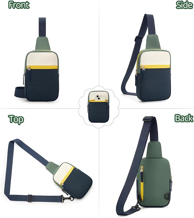 Mothers Day Gifts for Daughter, Birthday Graduation Gifts for 8 9 10 11 12 Year Old Teens Girls Her,Fanny Pack Sling Crossbody Bag Belt Bags Purse, Preppy Teen Girl Gift Trendy Stuff Travel Essentials