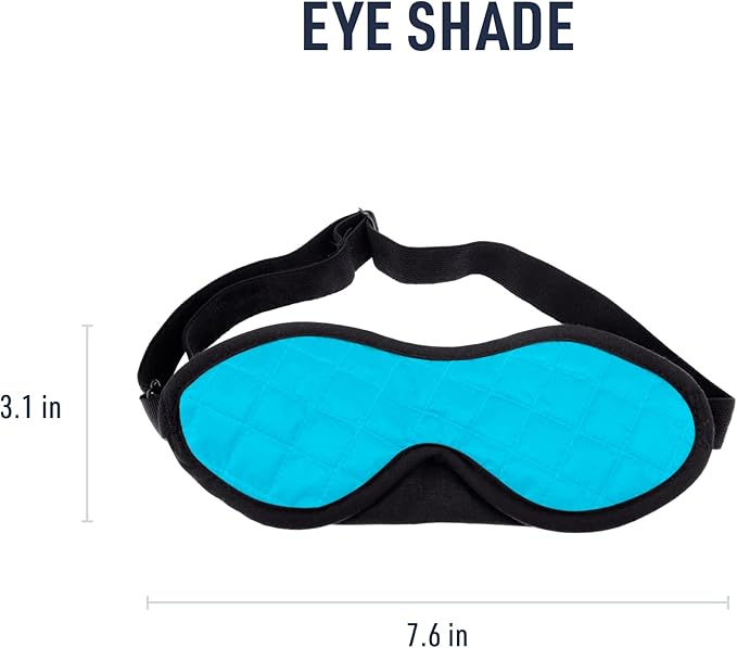 Sea to Summit TravellingLight Eye Shade Travel Sleep Mask, Atoll Blue