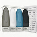 Dot&Dot Leak Proof Travel Bottles - Tubes for Liquid TSA Approved 3oz Silicone Toiletries Travel Shampoo & Conditioner Containers with Labels