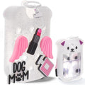 Mity rain Hand Sanitizer Spray Case Compatible With Touchland, Cute Silicone Hand Sanitizer Holder Keychain with 4 Charms, Portable Refillable Sanitizer Accessory, Gift for Women And Teens