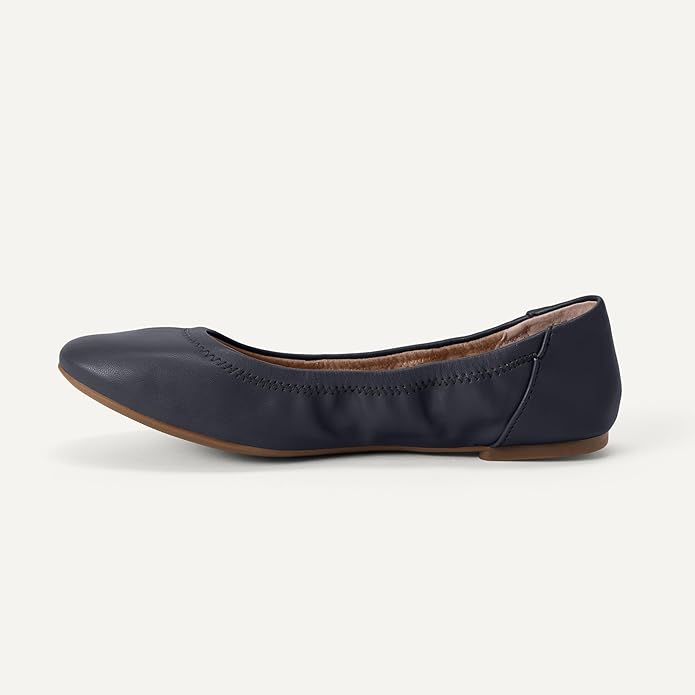 Amazon Essentials Women's Belice Comfortable Slip-On Ballet Flats Shoes