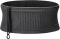 Adorila Slim Running Belt, No-Bounce Hidden Waist Pack with 360° Opening for Soft Flask, Cellphones, Keys or Gels