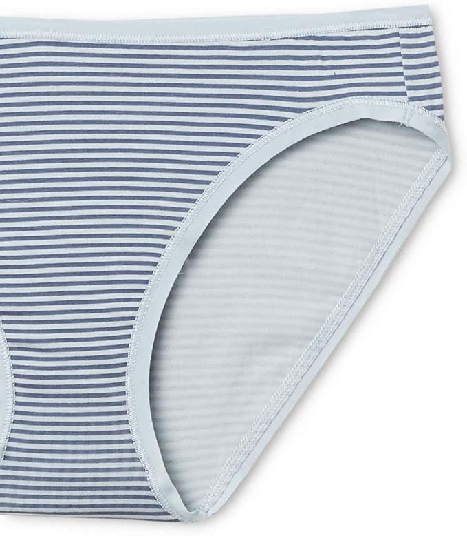 Amazon Essentials Women's Breathable Cotton Bikini Brief Underwear with Full Coverage, Multipacks