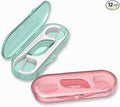 Flosser Dispenser Dental Floss Case Travel Floss Professional Toothpicks Sticks with Travel Case Superfine Floss Picks Dental Picks for Teeth Cleaning