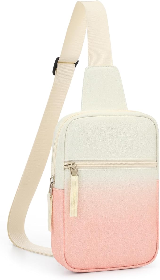 Mothers Day Gifts for Daughter, Birthday Graduation Gifts for 8 9 10 11 12 Year Old Teens Girls Her,Fanny Pack Sling Crossbody Bag Belt Bags Purse, Preppy Teen Girl Gift Trendy Stuff Travel Essentials
