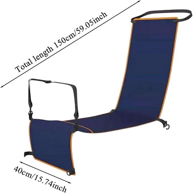 Airplane Foot Hammock Adults, Travel Relaxation Accessory, Sleeping Seat Extender Mat with Fabric, Comfort with Compact Design, Portable Foot Rest, Long Trip Travel Tool