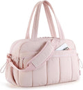 BAGSMART Gym Bag for Women, Duffle Bag for Travel with Wet Pocket, Lightweight Carry on Weekender Duffel, Water Resistant